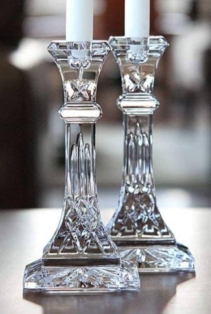 Amazon.com: Waterford Lismore 8-Inch Candlestick Pair